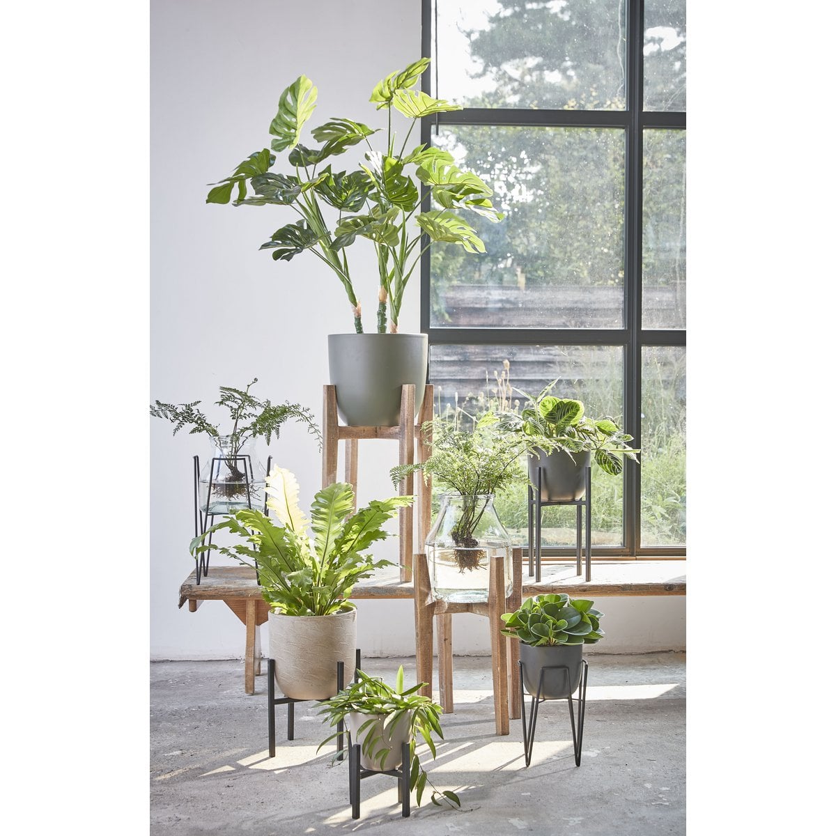Plantenstandaard Blom Zwart