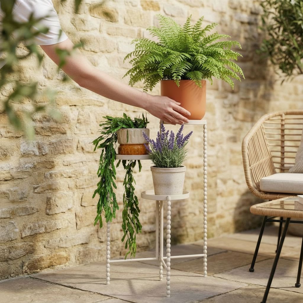 Plantenstandaard Salvo Beige