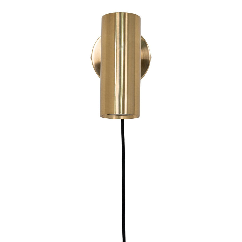 Paris Wandlamp - Messing, Staal, 15x10x22 cm