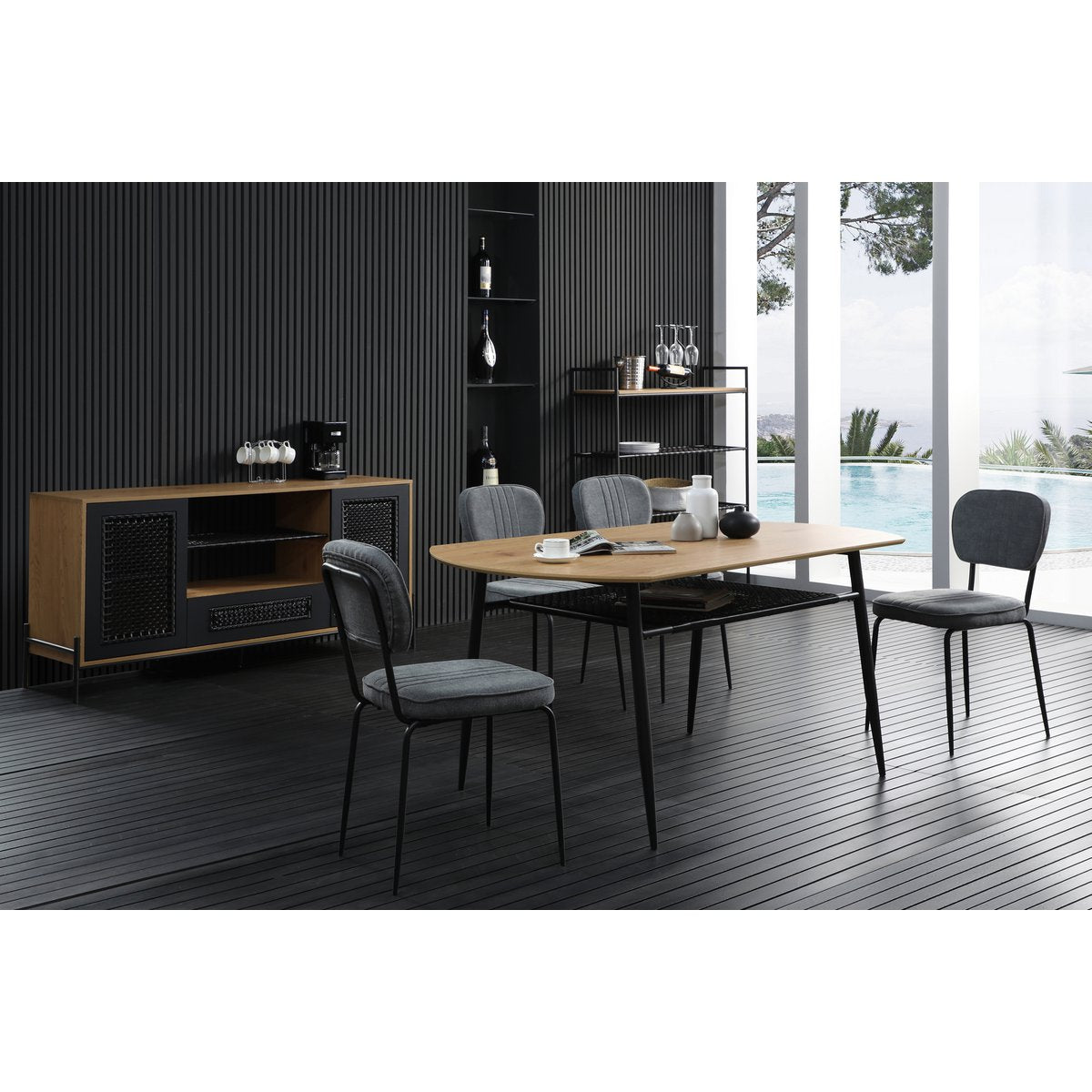 Eettafel 160x90 cm