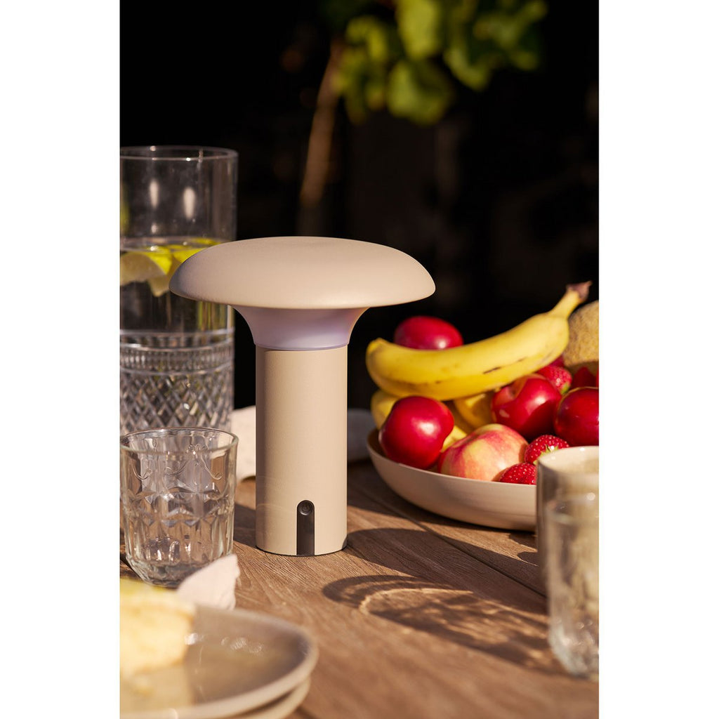 Ramsey LED-lamp, oplaadbaar, beige