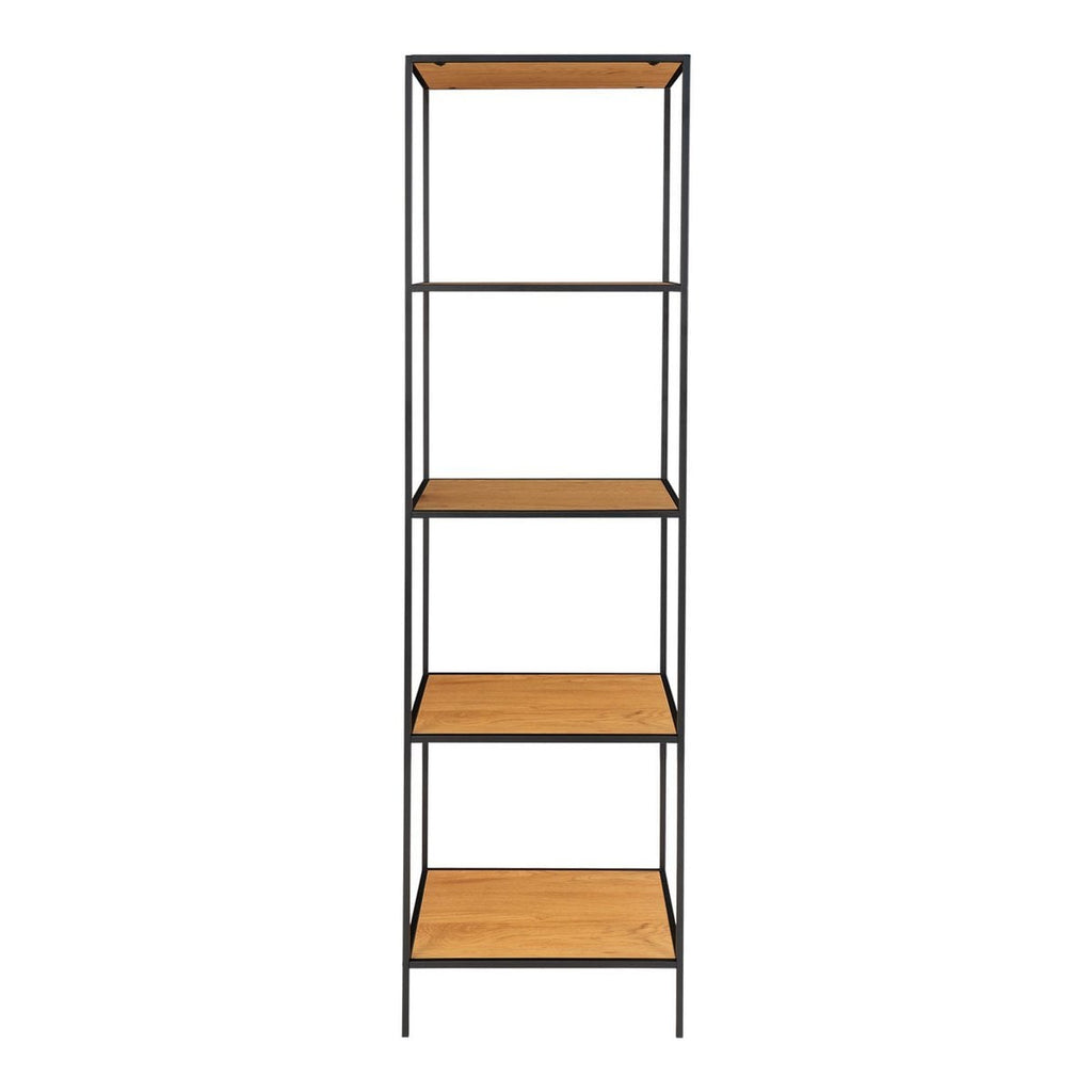 Vita Plank - Natuurlijke eikenlook, staal, 51x36x170cm