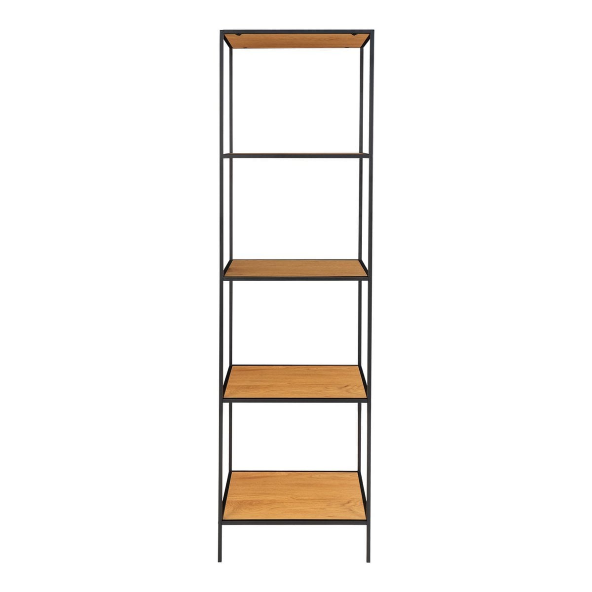 Vita Plank - Natuurlijke eikenlook, staal, 51x36x170cm