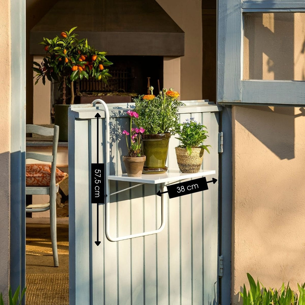 Bijzettafel buiten Seatle Wit