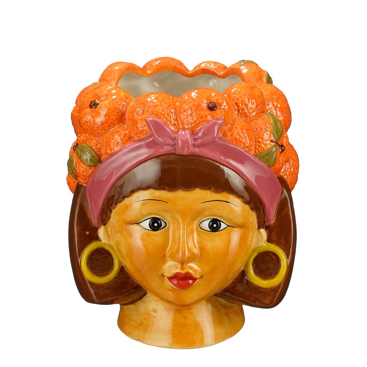 Bloempot binnen Funny Oranje