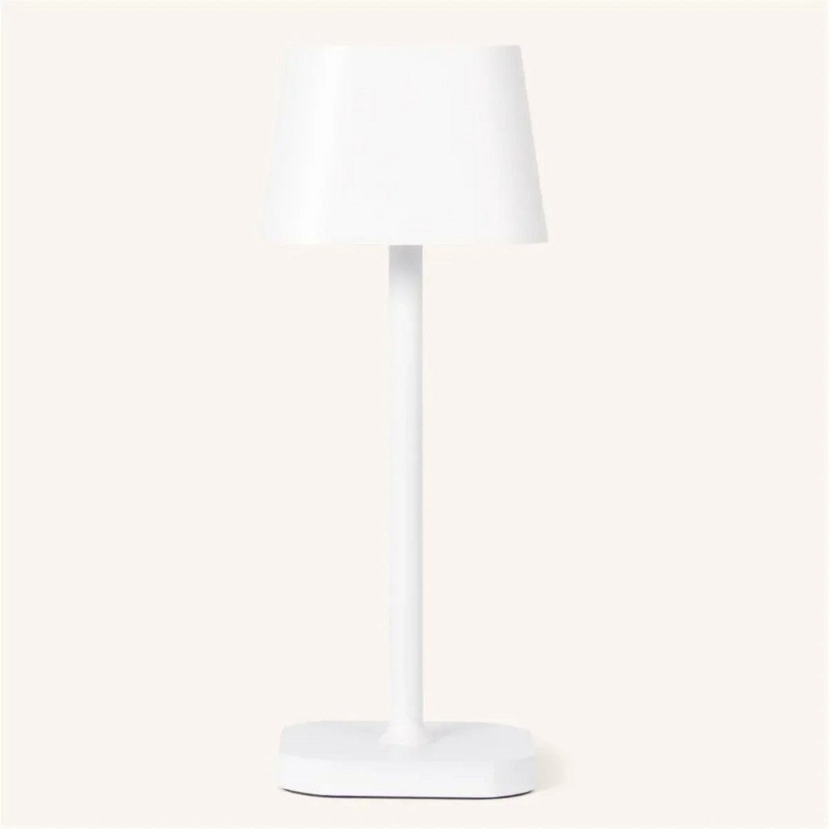 Ava Witte Oplaadbare Tafellamp | Stijlvolle, draadloze en dimbare verlichting