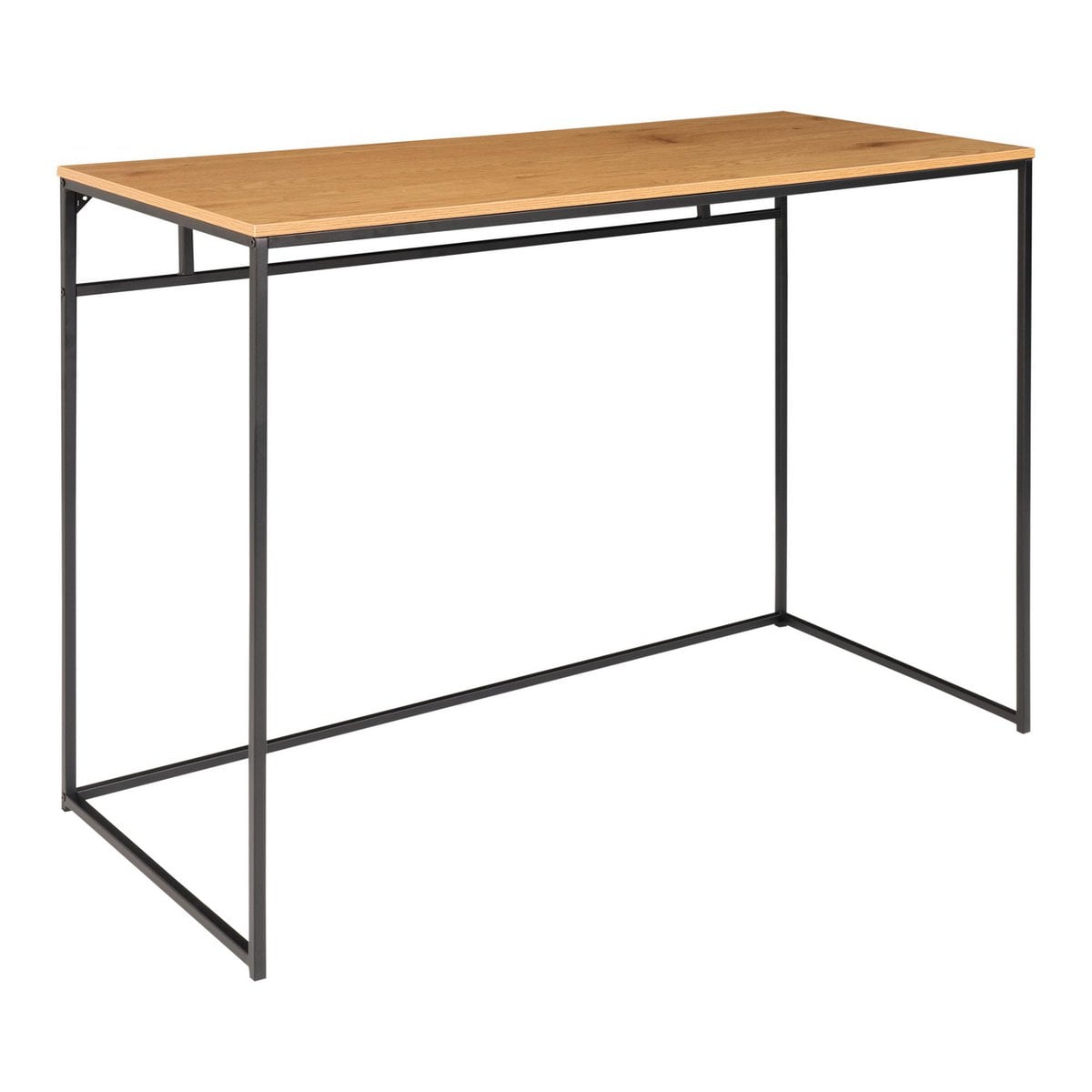Vita Bureau - eikenlook, zwart, 100x45x75cm