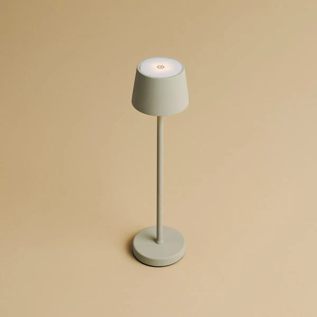 Vondel Mini Schaduwgrijs Snoerloze Lamp | Dimbaar en perfect voor horeca