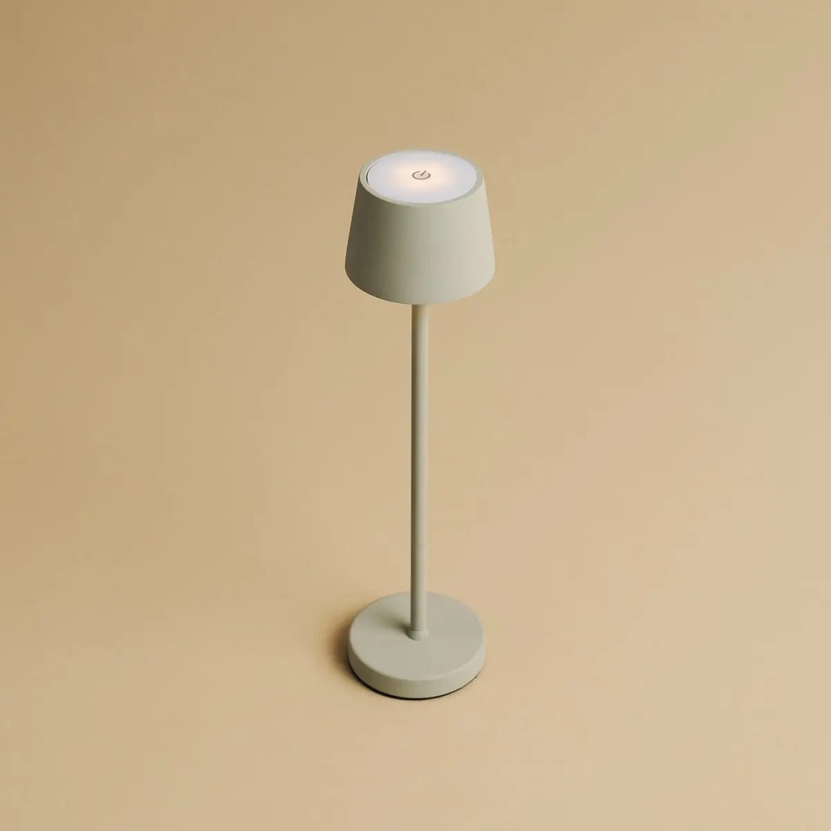 Vondel Mini Schaduwgrijs Snoerloze Lamp | Dimbaar en perfect voor horeca