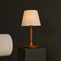Nova Kastanjebruine Houten Lamp | Stijlvolle verlichting