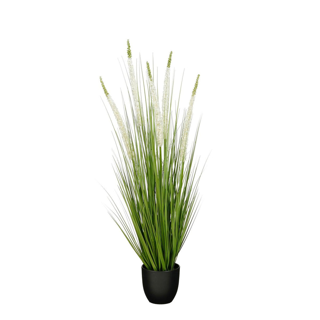 Kunstplant Siergras Wit