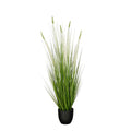 Kunstplant Siergras Wit