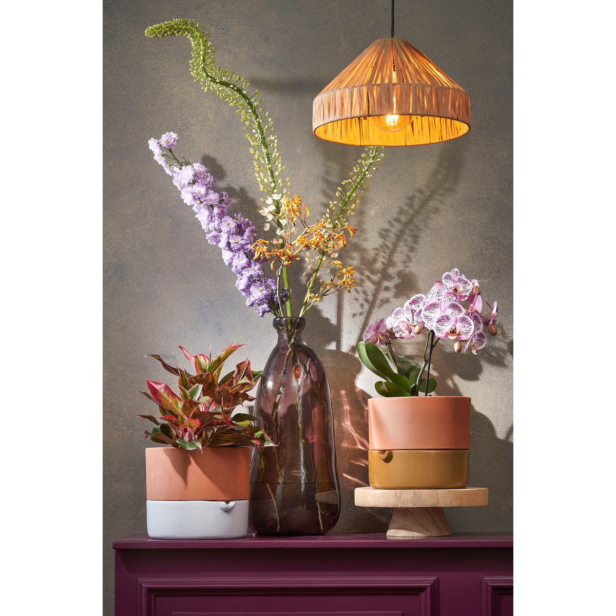 Hanglamp Elisa Lichtbruin