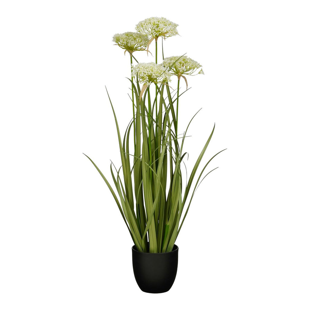 Kunstplant Siergras Wit