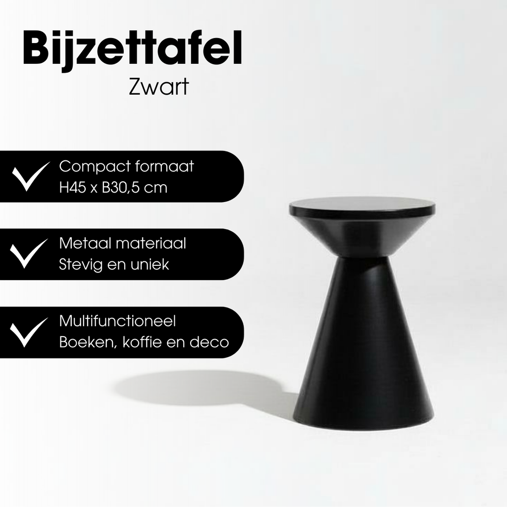 Bijzettafel Jim Zwart