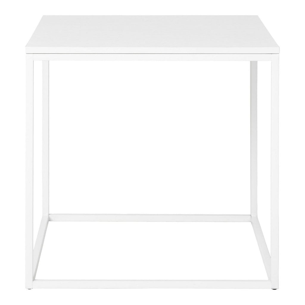 Vita Bijzettafel - 45x45x45 cm - Wit