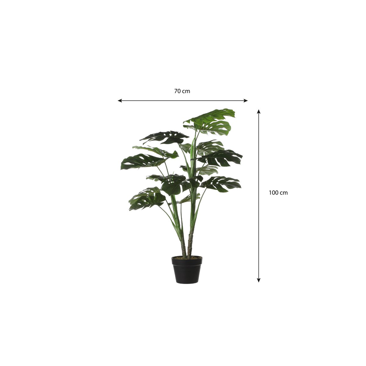 Kunstplant Monstera Groen