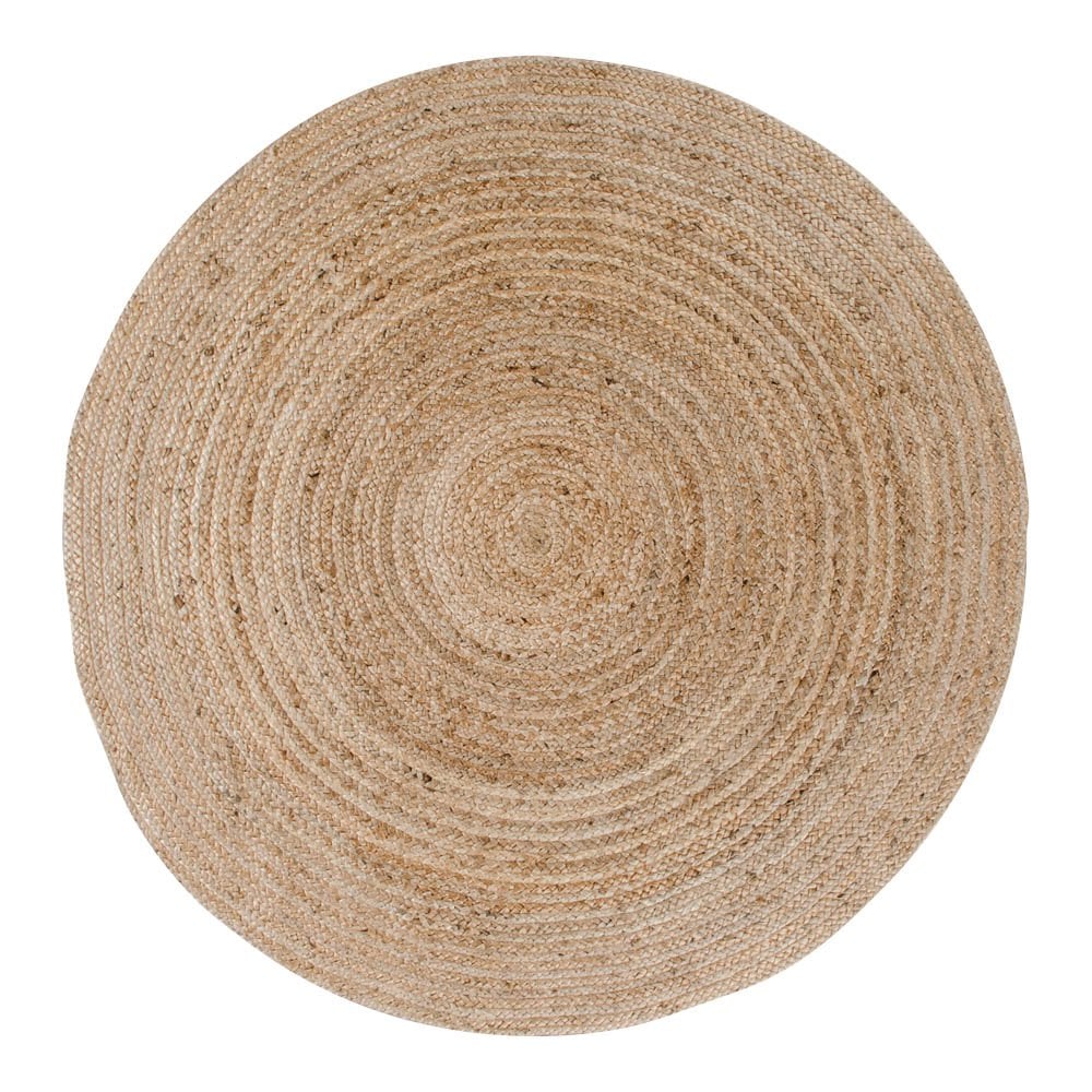 Bombay Vloerkleed - Naturel, Jute, Ø180cm