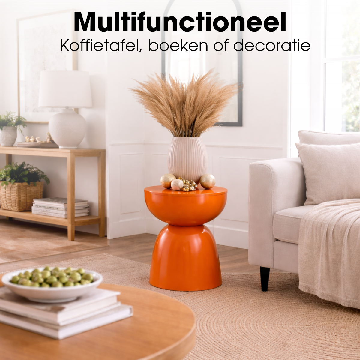 Bijzettafel Elliott Oranje