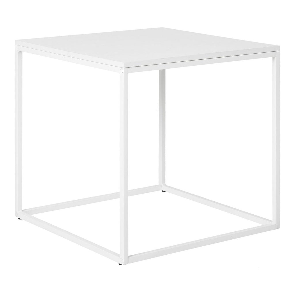 Vita Bijzettafel - 45x45x45 cm - Wit