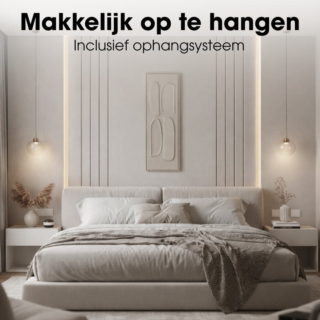 Wanddecoratie  Bruin