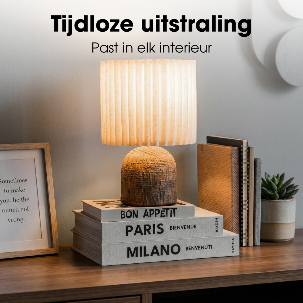 Tafellamp Frey Bruin