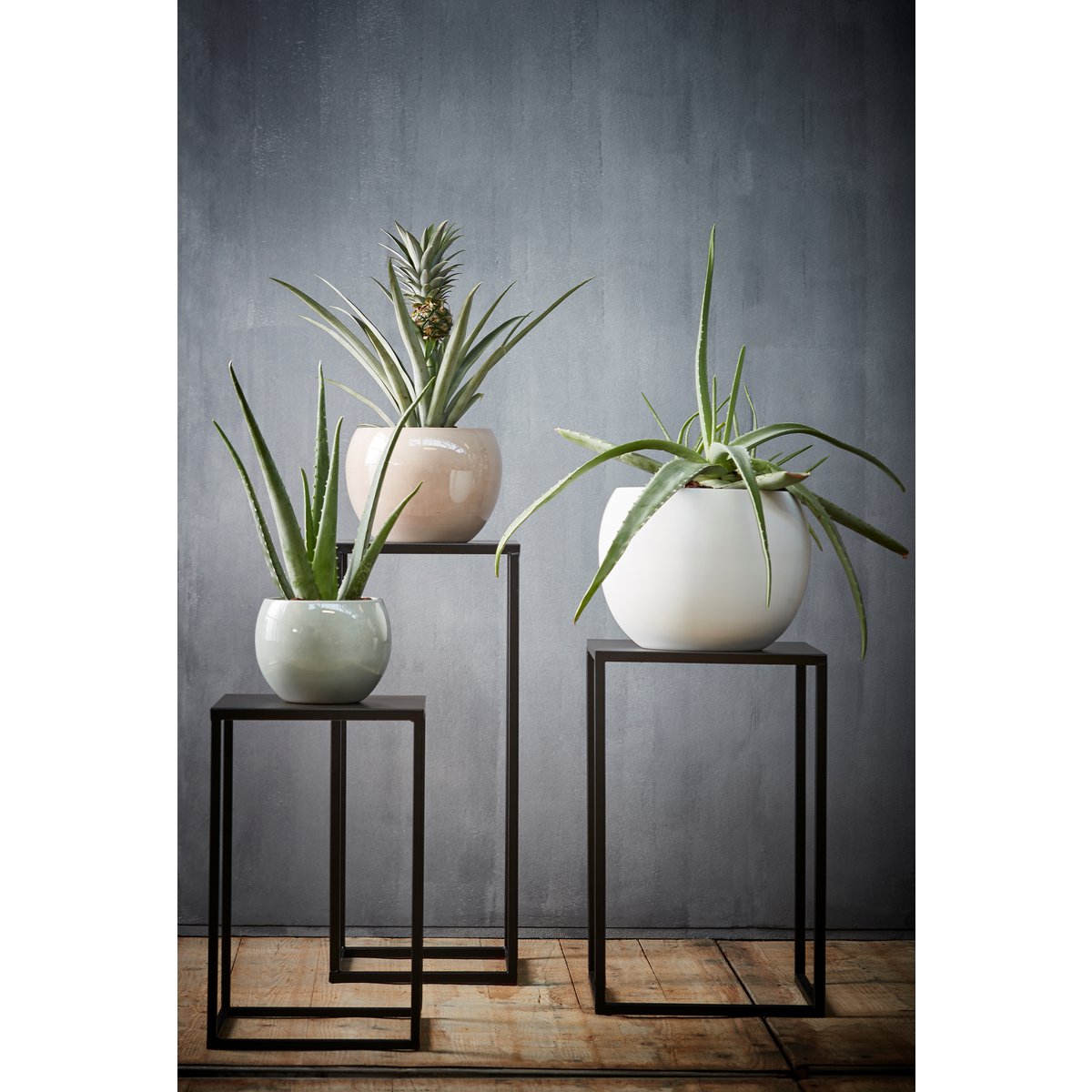 Bijzettafel set Goa Zwart