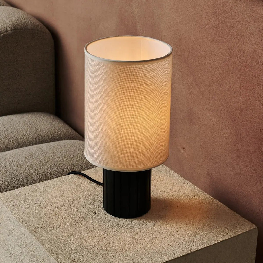 Kiko Zwarte Tafellamp | Gezellige bureaulamp met E27 fitting