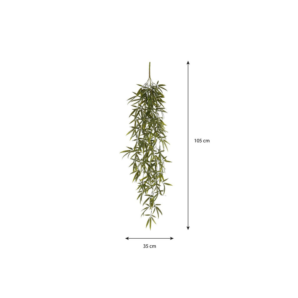 Kunst hangplant  Groen