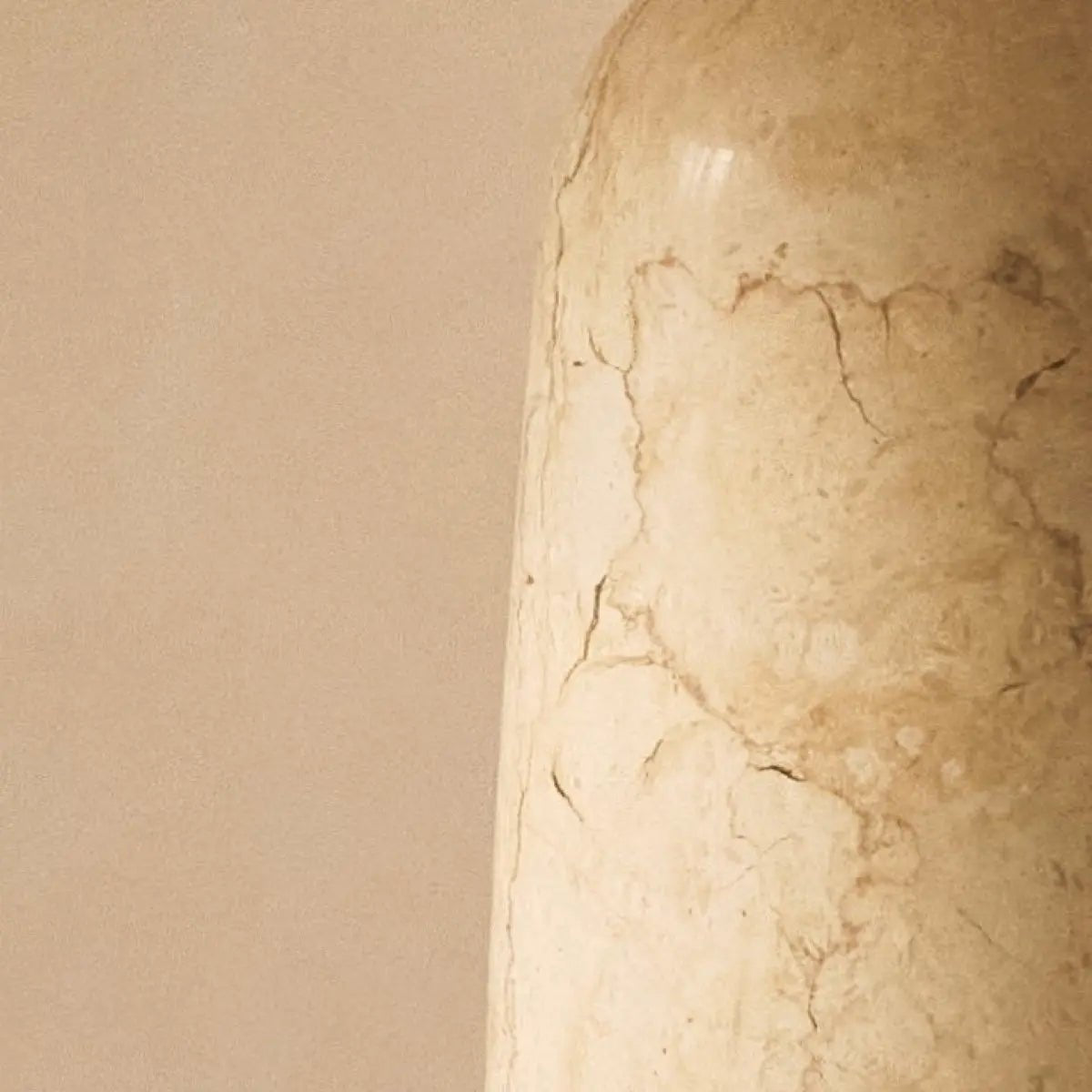 Charlotte Marmeren Lamp | Katoenen kap en elegante verlichting
