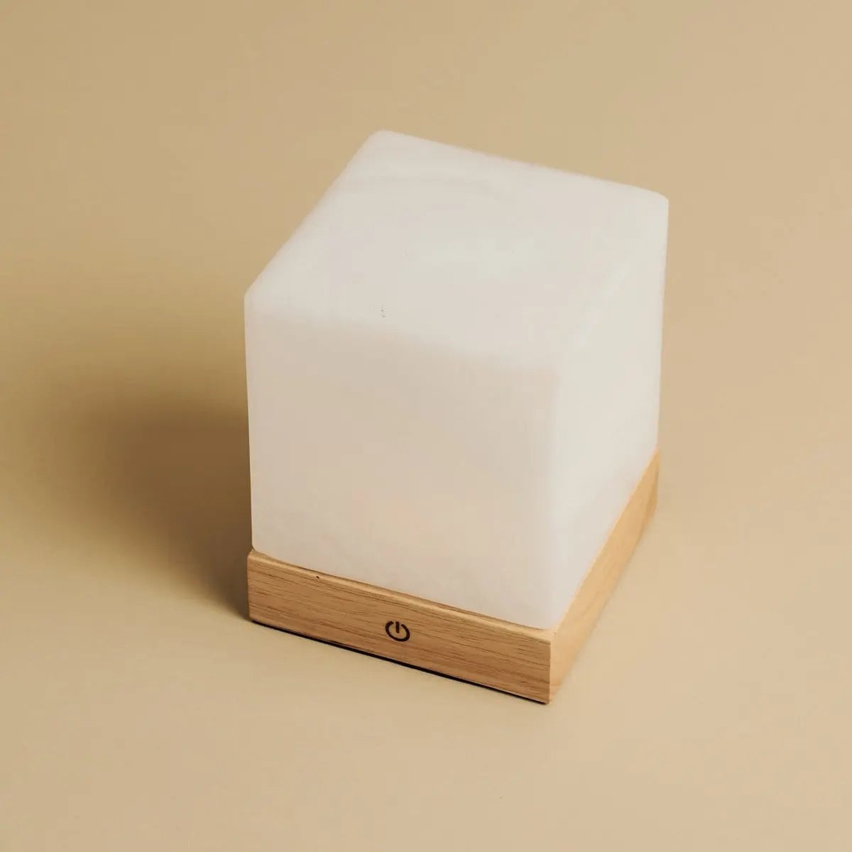 Yce Lichtbruine draadloze houten lamp | Oplaadbaar, dimbaar en batterijduur van 100 uur