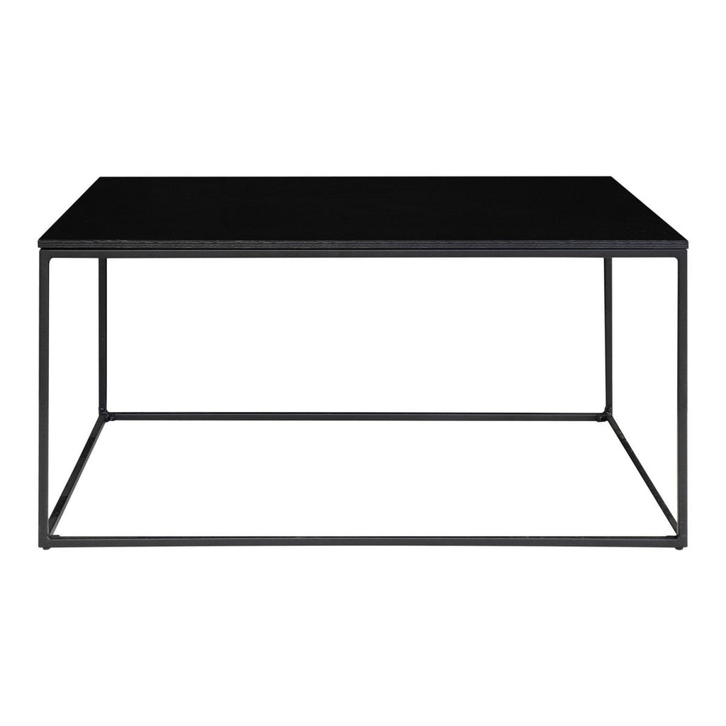 Vita Salontafel - zwart, staal, 60x90x45cm