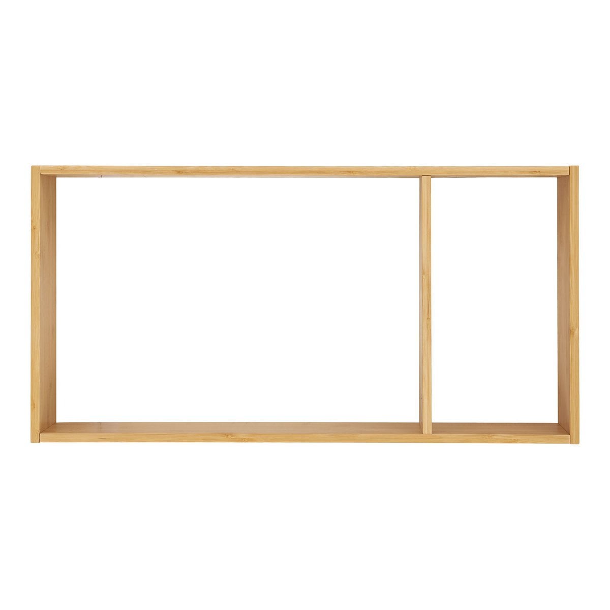 Ember Wandplank - Naturel, Bamboe, 70x15x35,5 cm