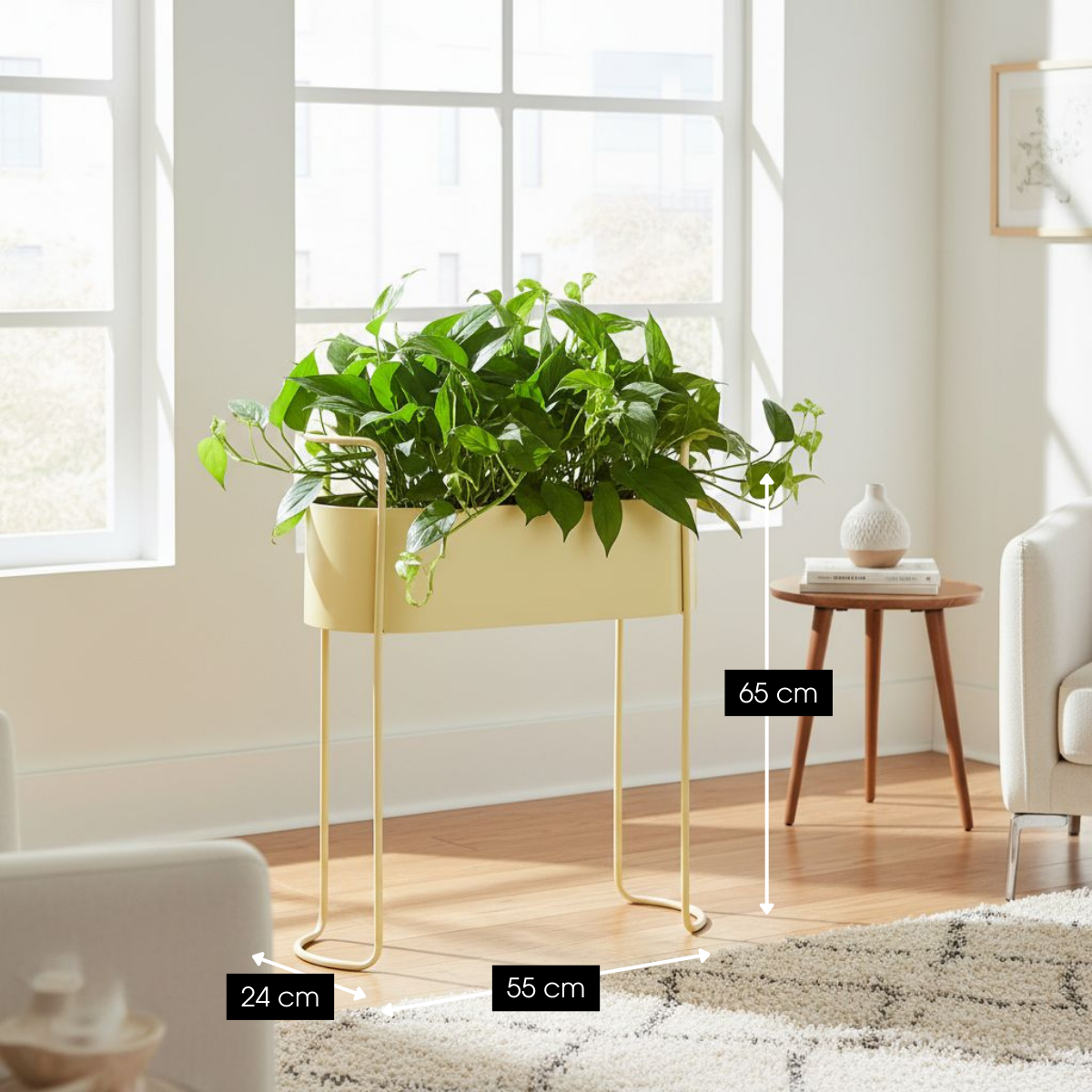 Bloempot binnen Moritz Beige