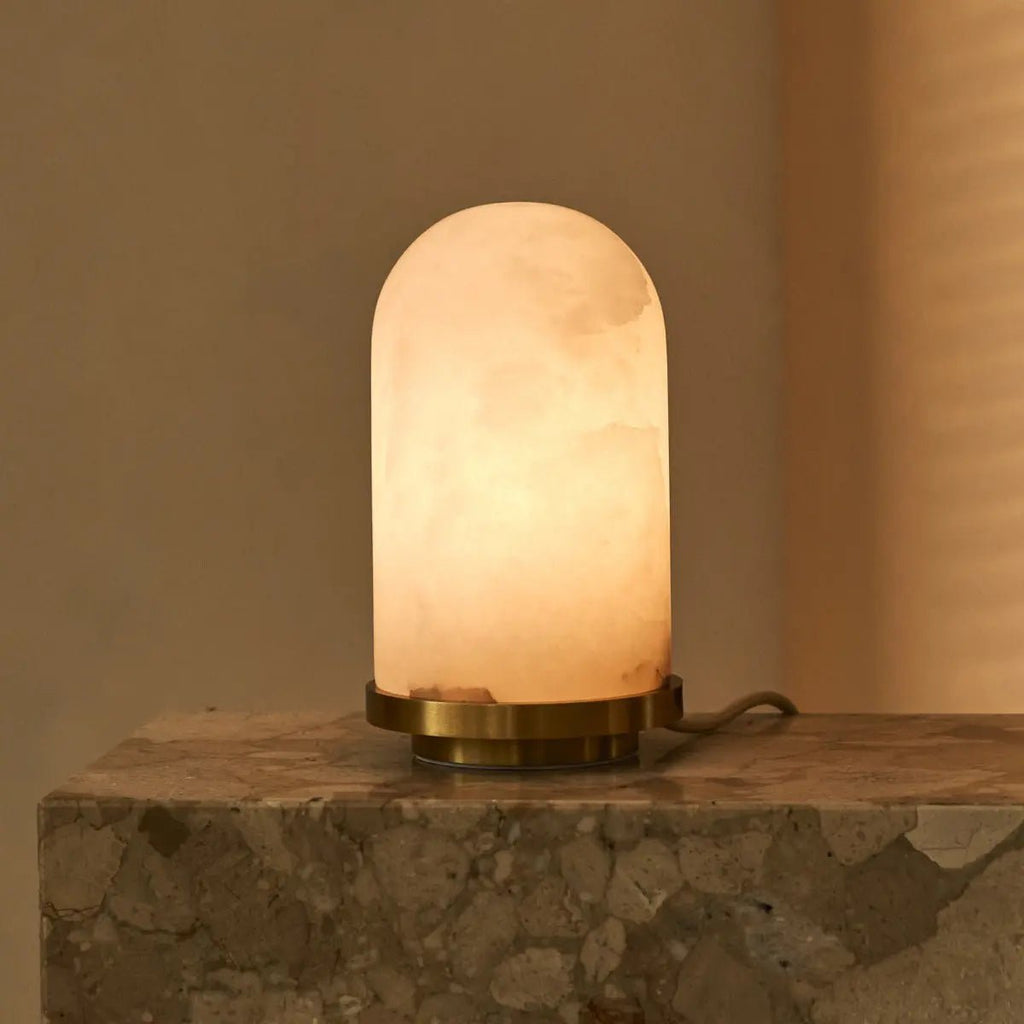 Mateo Albasten Lamp | Stijlvolle en gouden accenten