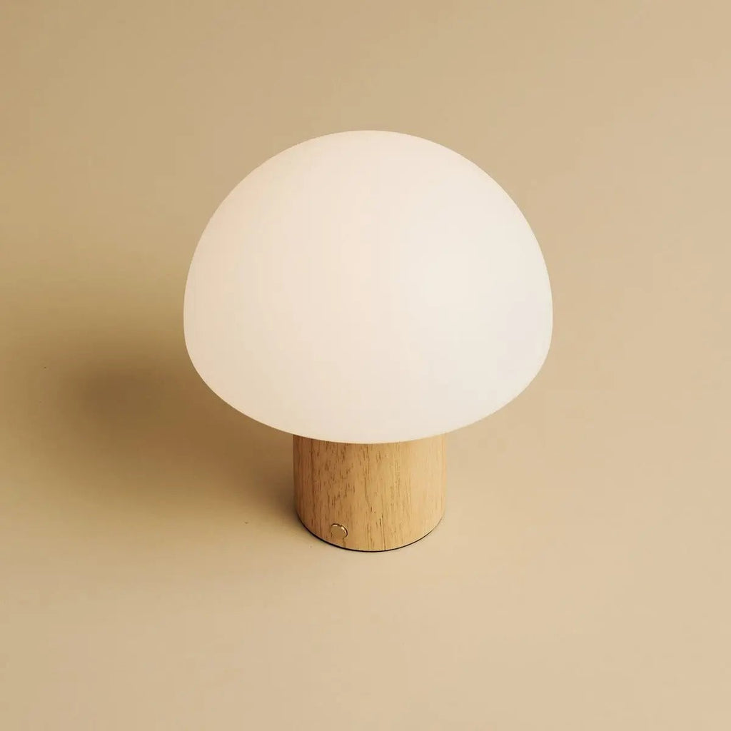 Mia Lichtbruine Stijlvolle Draadloze Tafellamp | Elegant, dimbaar en functioneel