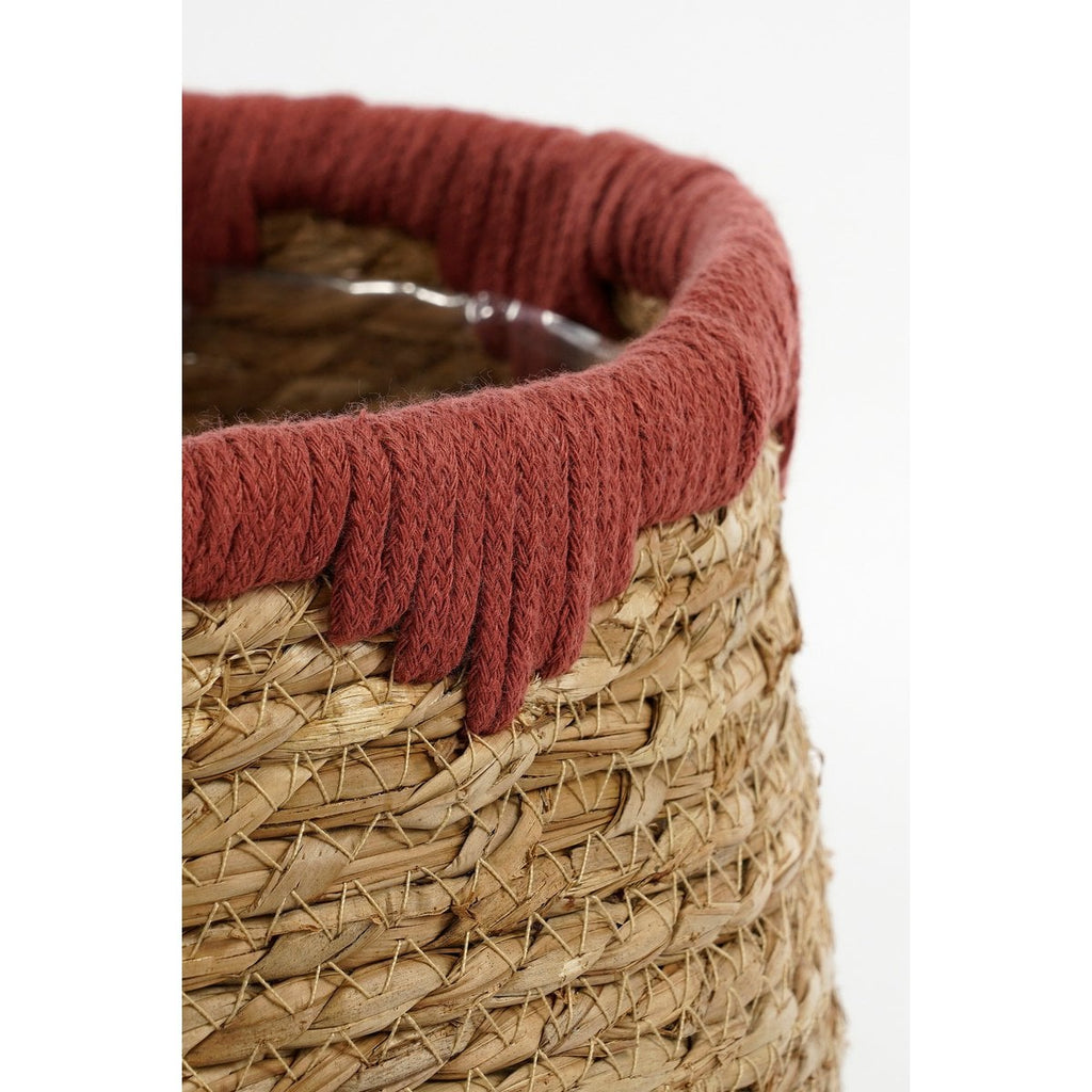 Plantenmand set Jorck Rood