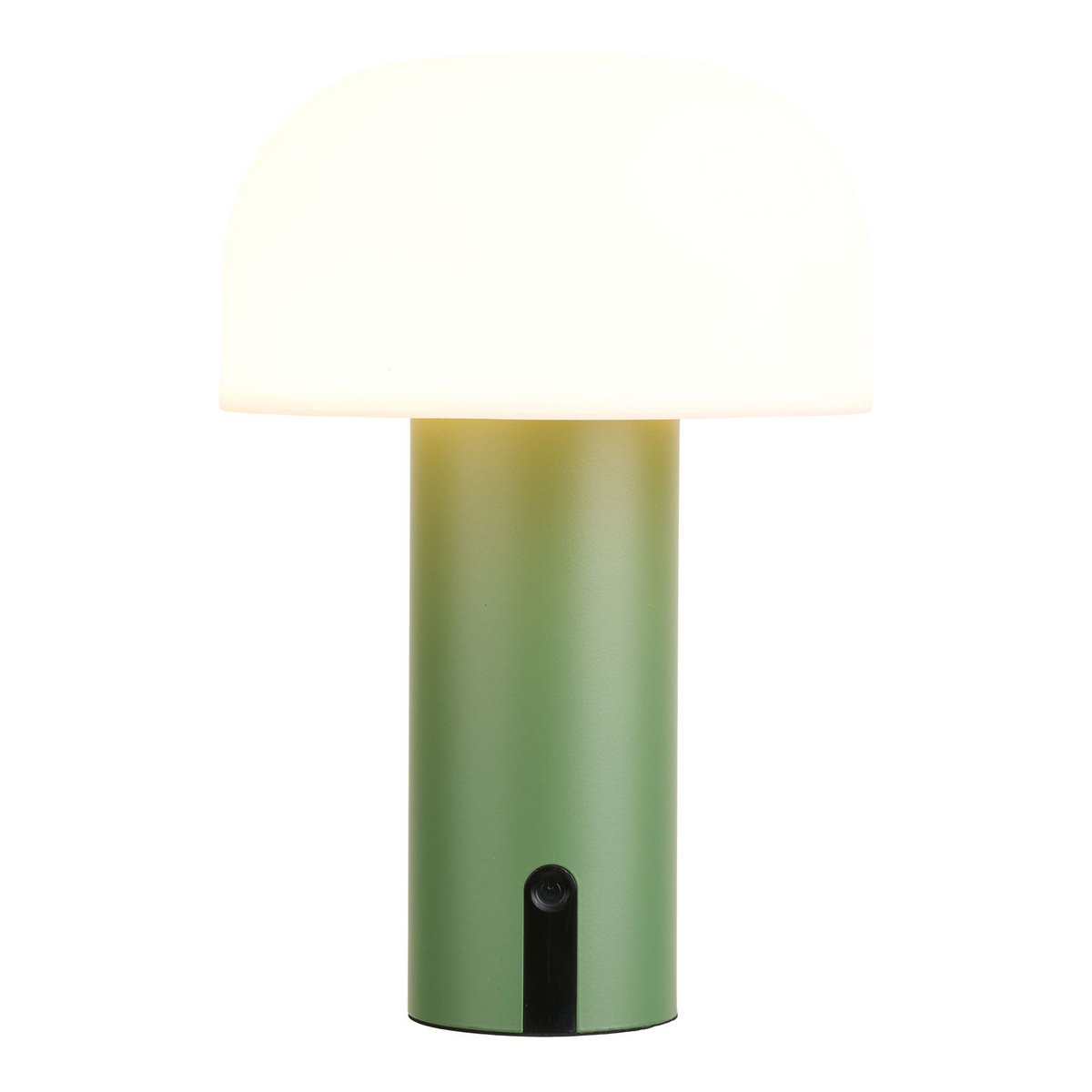 Soham LED Lamp, oplaadbaar, wit/groen