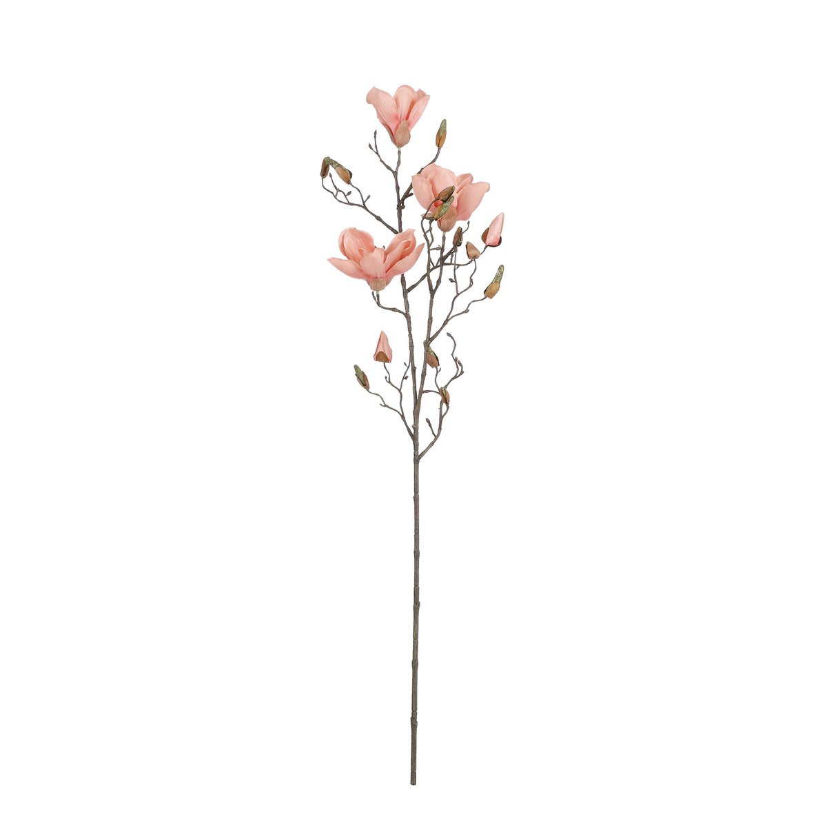 Kunstbloem Magnolia Perzik