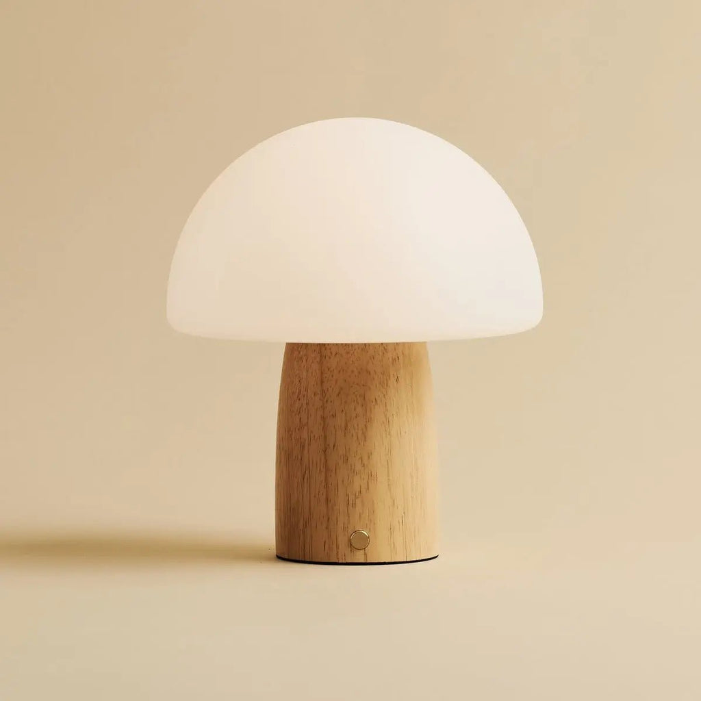 Mia Lichtbruine Stijlvolle Draadloze Tafellamp | Elegant, dimbaar en functioneel