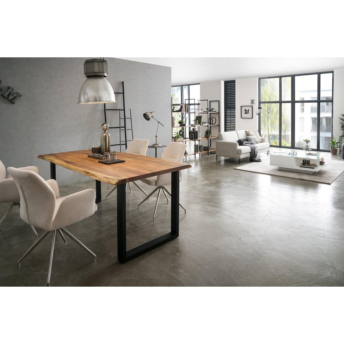 Acacia eettafel 220x110 cm