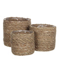 Plantenmand set Atlantic Lichtbruin