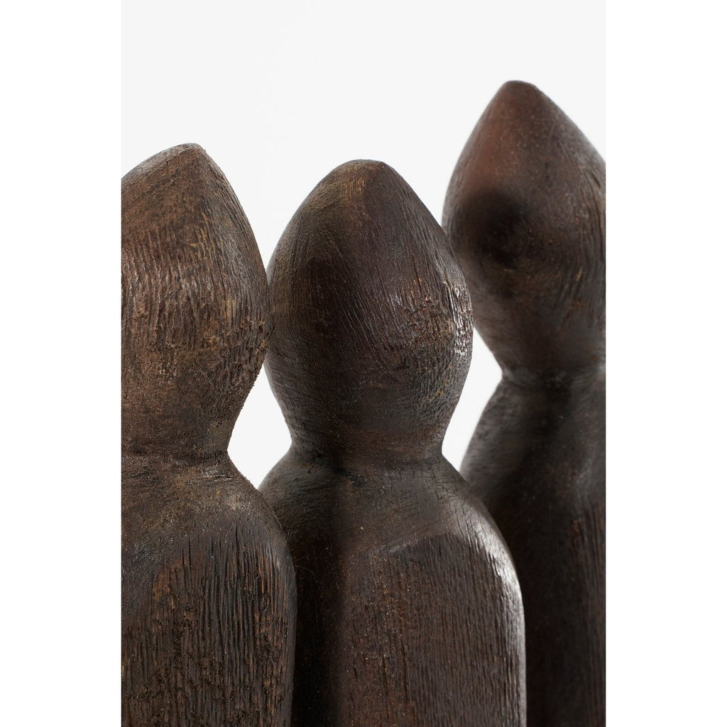 Decoratief beeld Pegara Bruin