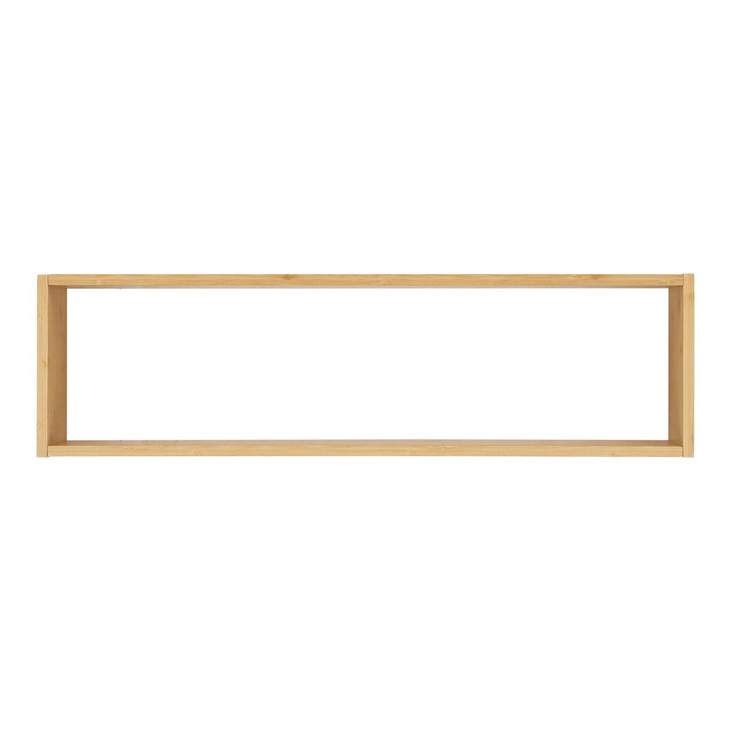 Ember Wandplank - Naturel, Bamboe, 70x15x19,5 cm