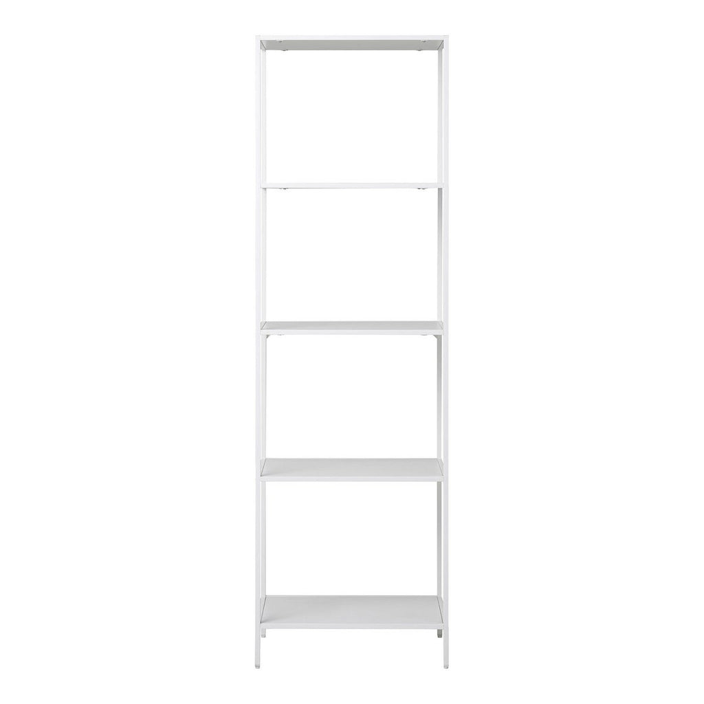 Vita Plank - wit, staal, 51x35x170cm