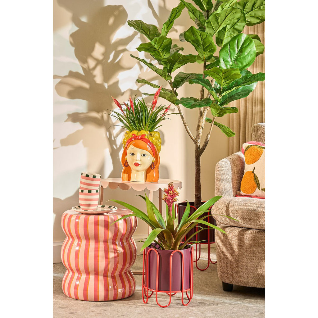 Bloempot binnen Funny Geel