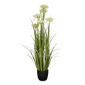 Kunstplant Siergras Wit