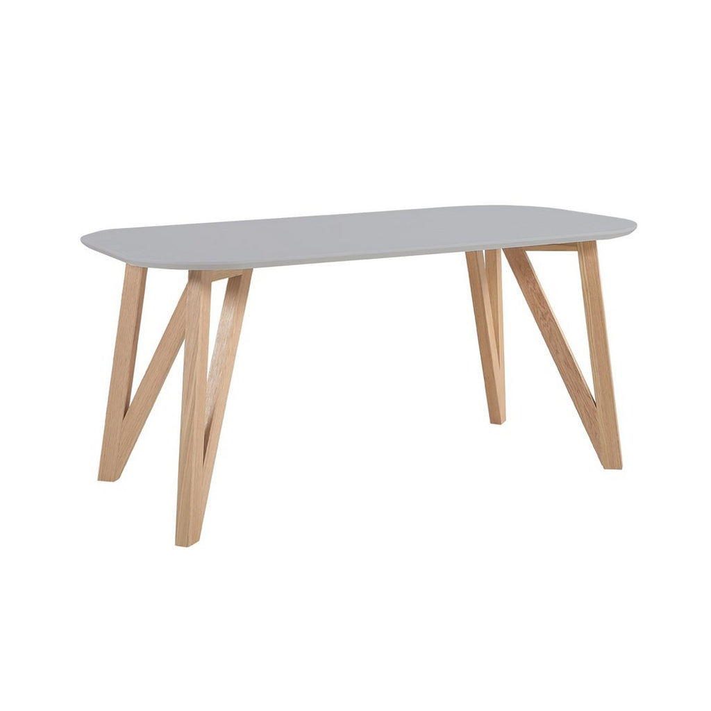 Eettafel 200x100x76 cm grijs eiken
