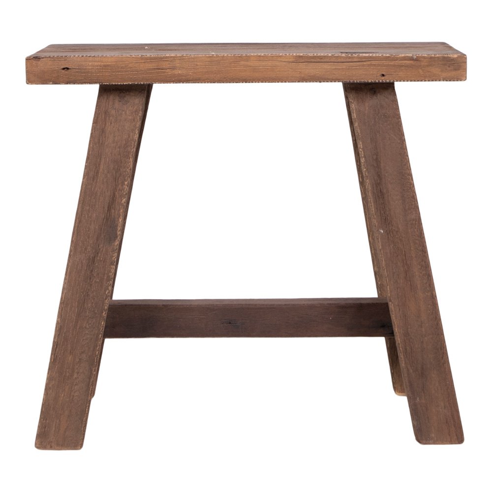 Barcelona Bank - Natuurlijk, Teak, 50x25x45cm