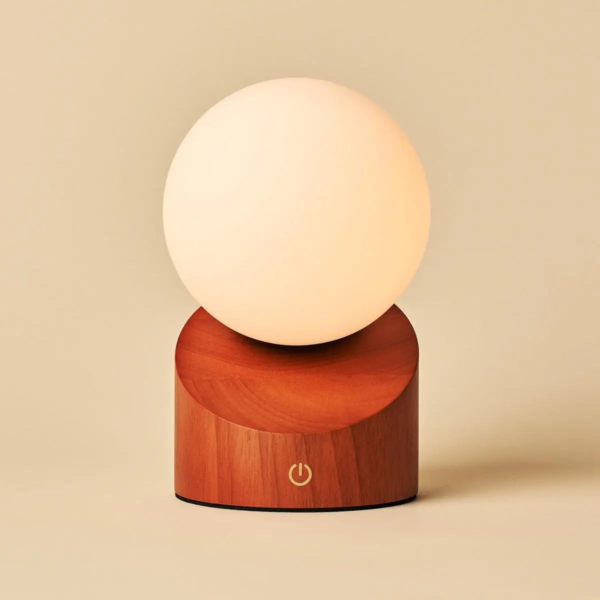 Morris kastanjebruine oplaadbare lamp | Stijlvol, draadloos en duurzaam ontwerp